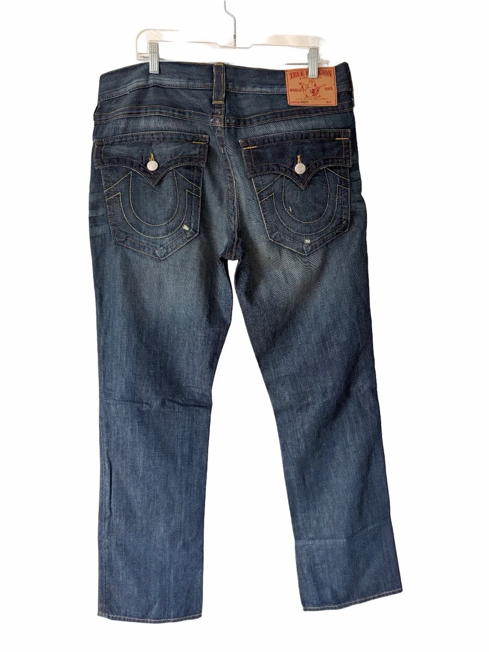 True Religion Ricky Straight Denim Jeans size 34